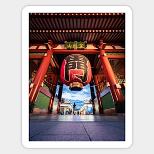 Japanese Temple Lantern Sticker